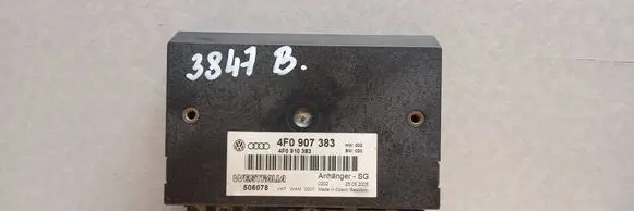 Audi A6 S6 C5 4B Tow bar trailer control unit/module 4F0907383 4F0910383 506078