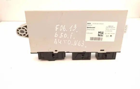 BMW 6 F06 Gran coupe CAS control unit/module 9301518 5WK50720HBR 2130100283