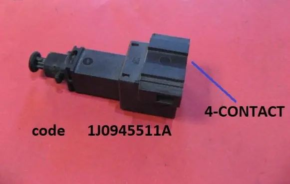Volkswagen Touareg I Brake pedal sensor switch 1J0945511A