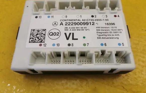 Mercedes-Benz GLC C253 Door control unit/module A2229009912 A2229015503 A2229020012