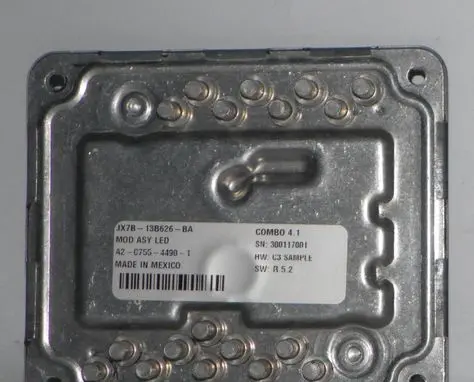 Ford Focus LED ballast control module JX7B13B626BA 300117001 A2C75544901
