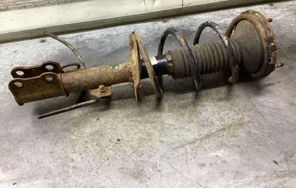 Toyota Avensis Verso Front shock absorber with coil spring
