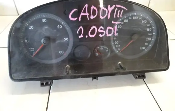 Volkswagen Caddy Speedometer (instrument cluster) 2K0920841A