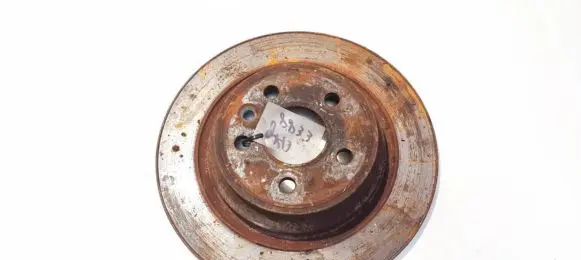Ford Mondeo MK IV Rear brake disc neventiliuojamas