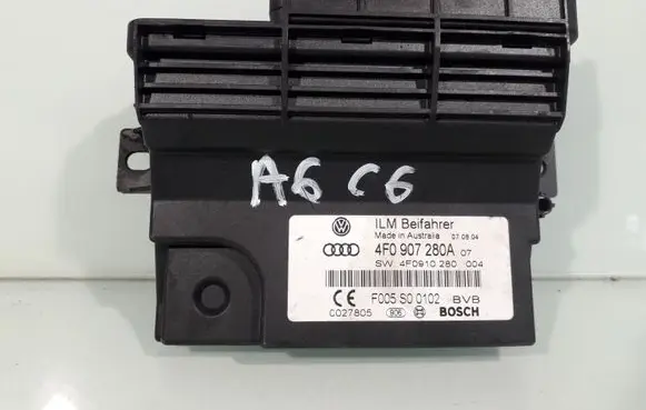 Audi A6 S6 C6 4F Power management control unit 4F0907280A