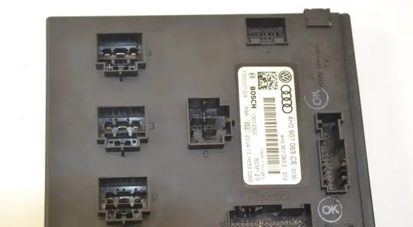 Audi A6 S6 C7 4G Comfort/convenience module 4H0907063E 19012002 F005V01324