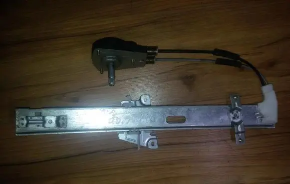 Mazda 626 Sliding door window regulator with motor