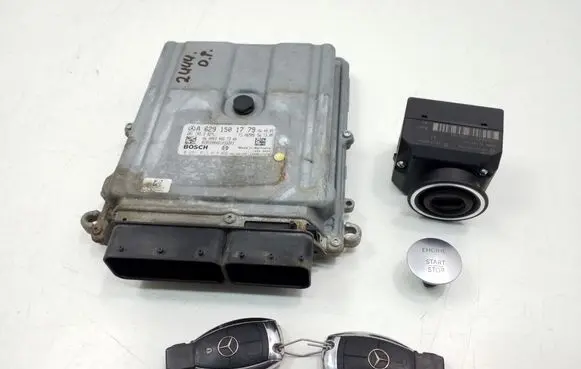 Mercedes-Benz GL X164 Engine ECU kit and lock set 