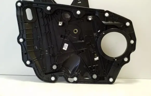 Front window lifting mechanism without motor