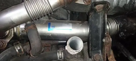 Honda Accord EGR valve cooler