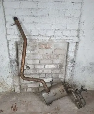 Audi Q3 8U Muffler/silencer 5N0253611C