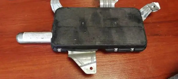 Front door airbag