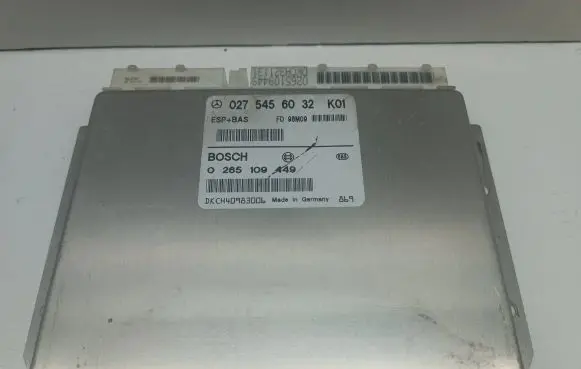 Mercedes-Benz A W168 ESP (stability system) control unit 0275456032 0265109449 A0275456032