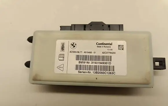 BMW 5 F10 F11 Airbag control unit/module 31931949301D 9319493 A2C37764200