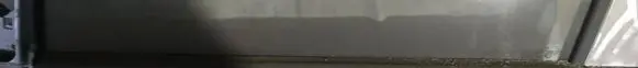 Hyundai Santa Fe Front door glass trim molding 