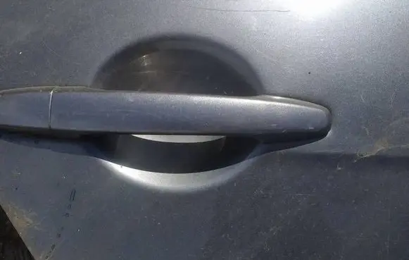Mitsubishi Lancer X Front door exterior handle