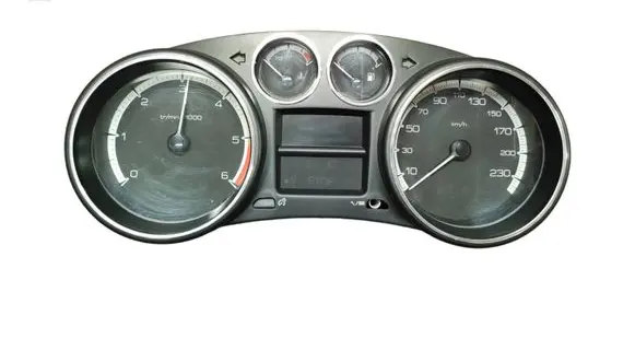 Peugeot 308 Speedometer (instrument cluster) 9665107480