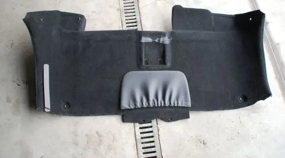 Mercedes-Benz SLK R172 Rear floor carpet liner A1726901041