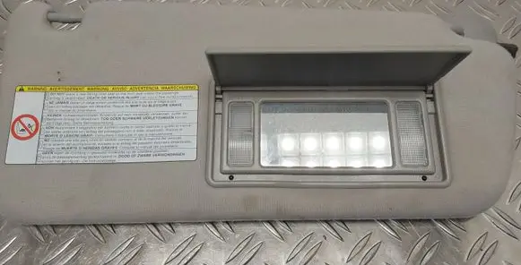 Toyota Corolla Verso AR10 Sun visor