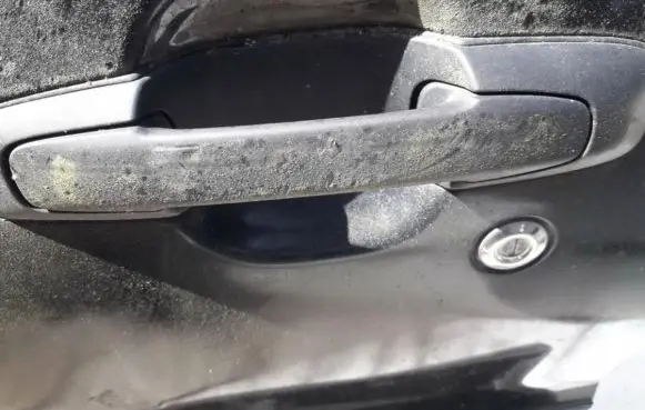 Suzuki Grand Vitara I Front door exterior handle