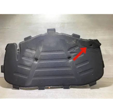 Audi A3 S3 8V Engine cover (trim) 8v0863825