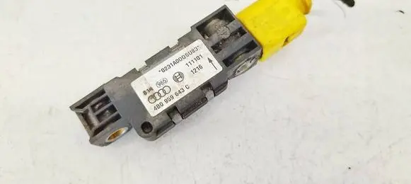 Airbag deployment crash/impact sensor