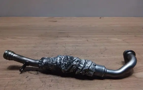 Audi A6 S6 C6 4F Turbo turbocharger oiling pipe/hose 059145735R