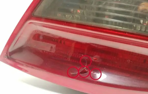 Mercedes-Benz C W204 Rear/tail lights A2048203064