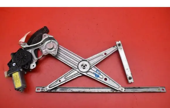 Front door window regulator with motor