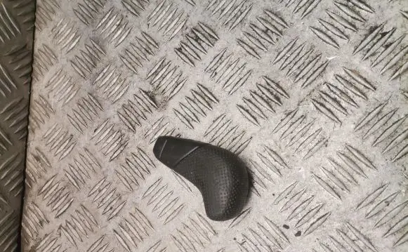 Gear lever shifter trim leather/knob