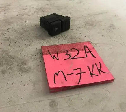 Toyota Corolla E110 Hazard light switch 