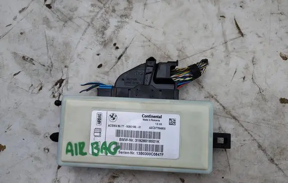 BMW 5 GT F07 Airbag control unit/module 9280185