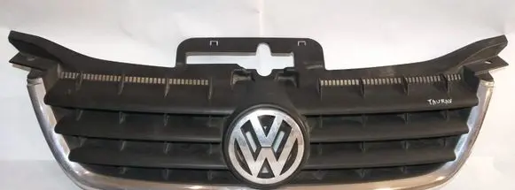 Volkswagen Touran I Front bumper upper radiator grill 1T0853651