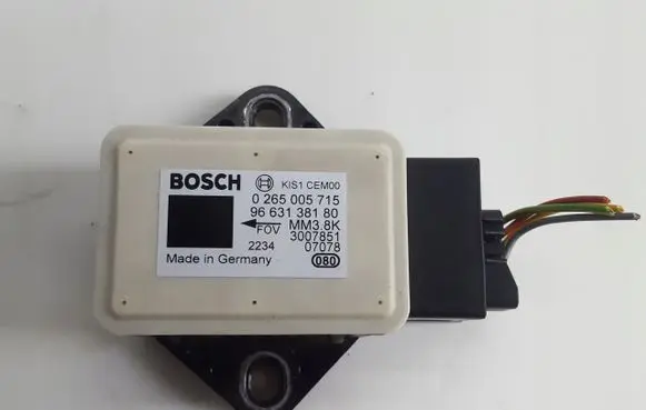 Citroen C4 I Picasso ESP acceleration yaw rate sensor 9663138180