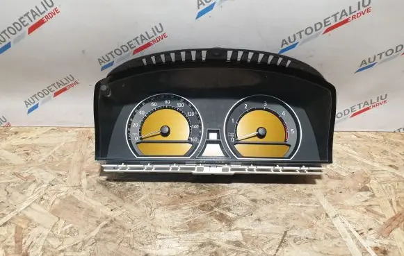 BMW 7 E65 E66 Speedometer (instrument cluster) 6972092 62116972092