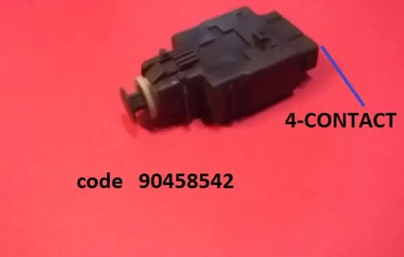 BMW 5 E34 Brake pedal sensor switch 90458542
