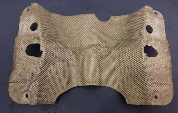 Audi A8 S8 D4 4H Exhaust heat shield 4H0825671F