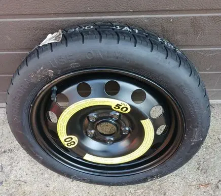 Volkswagen Eos R16 spare wheel 1K0601027F 1K0601011B
