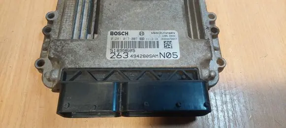 Fiat Doblo Engine control unit/module ECU 0281017007 51899605