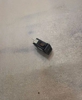 Fog light switch