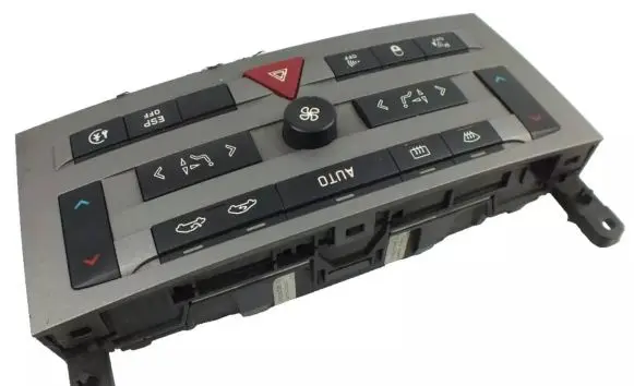 Peugeot 407 Climate control unit 96573322YW 96573322