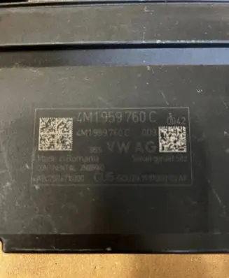 Audi A8 S8 D5 Seat control module 4M1959760C A207576712000