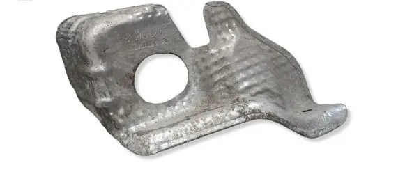 Citroen C4 II Exhaust heat shield 9676372680
