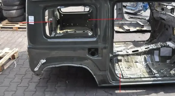 Suzuki Jimny Rear quarter panel 