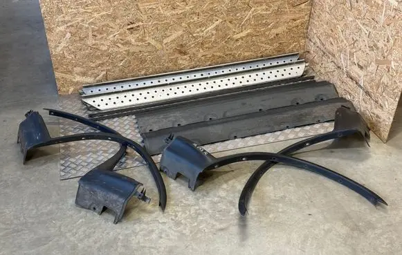 BMW X5 E53 Thresholds for All-terrain vehicles 8403078 8402337 8402338