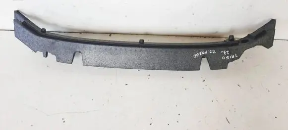 Front bumper foam support bar