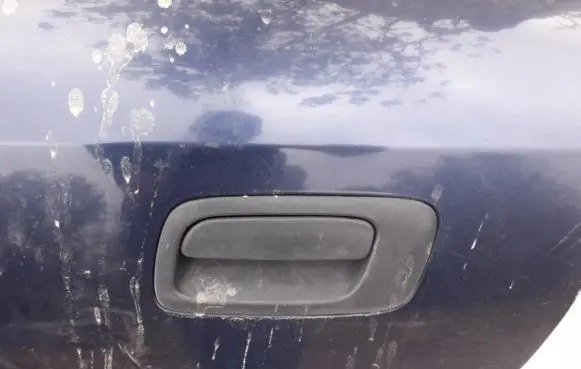 Opel Astra G Front door exterior handle 