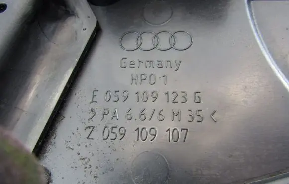 Audi A6 S6 C5 4B Timing belt guard (cover) 059109123G