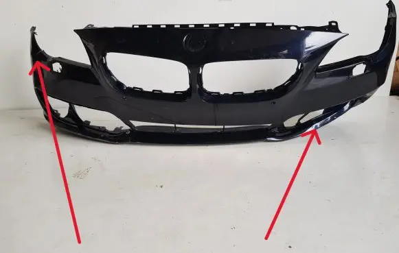 BMW 5 F10 F11 Front bumper 51117331706