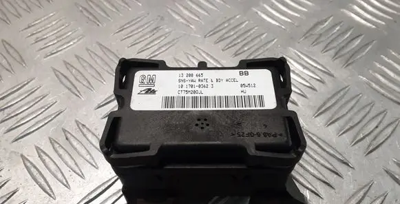 Opel Astra H ESP acceleration yaw rate sensor 13208665